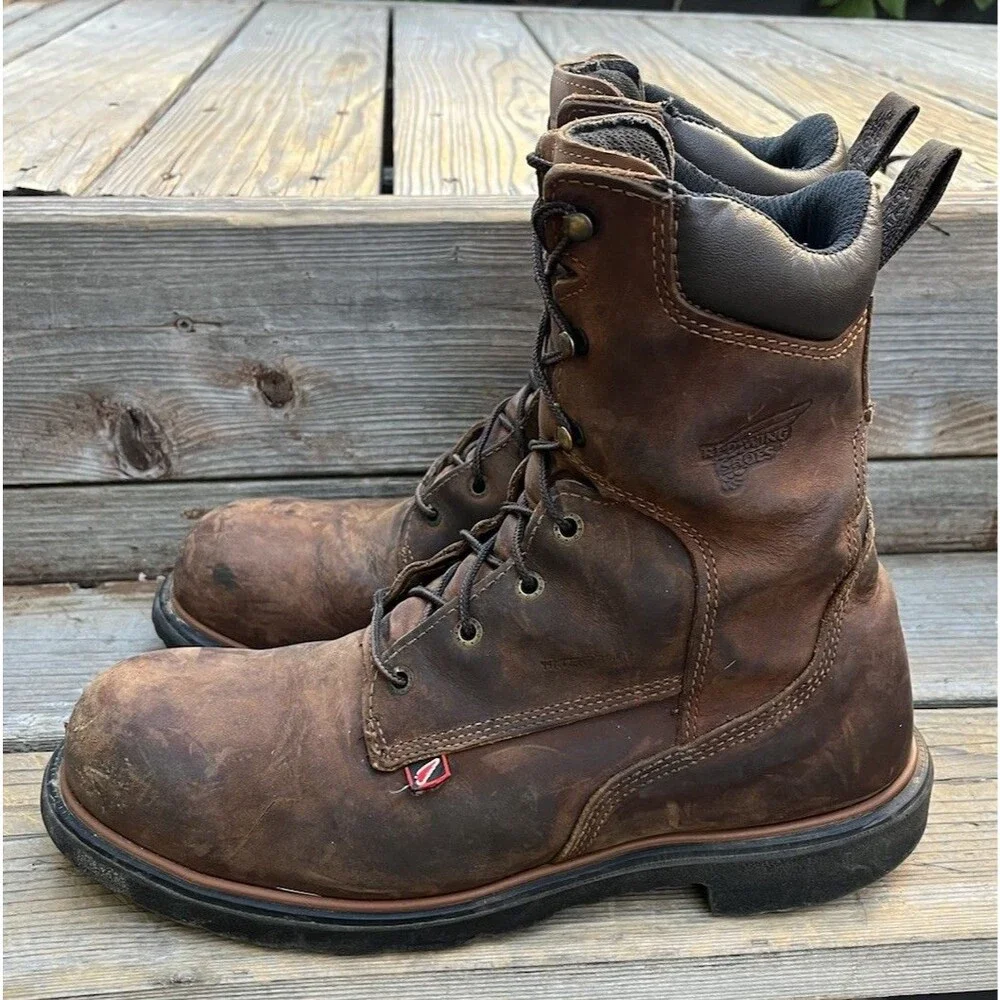 Red Wing Dynaforce 4200 Men's 11.5 Waterproof Safety Toe Leather Work Boots